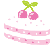Cherry Cake Slice