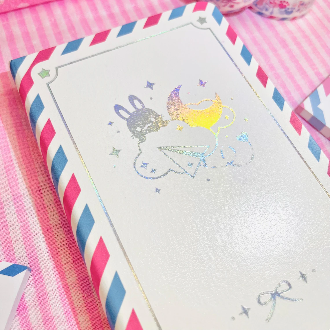 Airmail Bunny Notebook